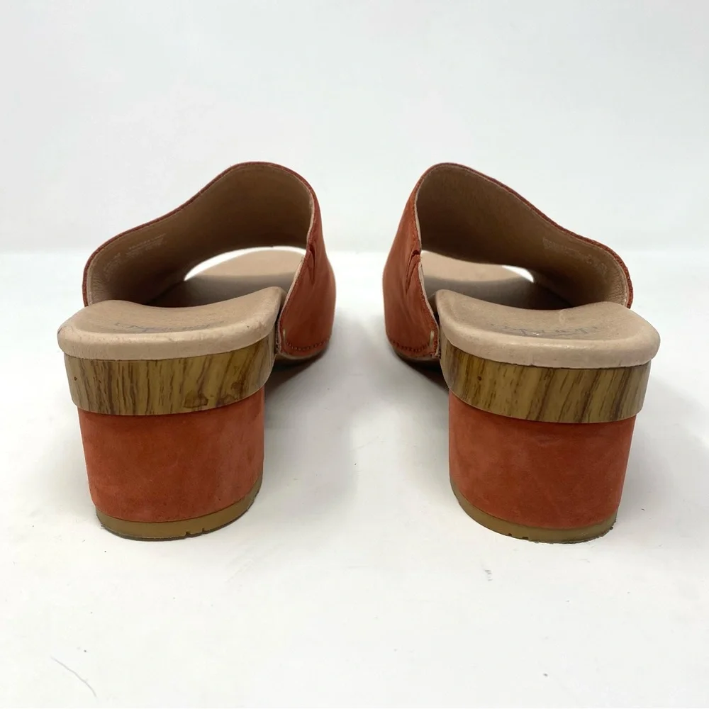 Dansko Maci Coral Nubuck Slide Sandals - Picture 7 of 13